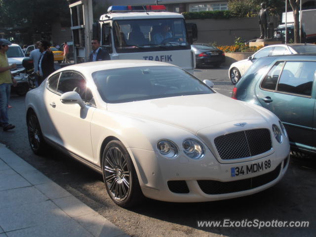 Bentley Continental spotted in Istanbul, Turkey