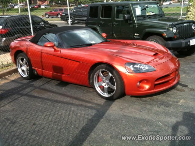 Dodge Viper spotted in Alexandria, Virginia