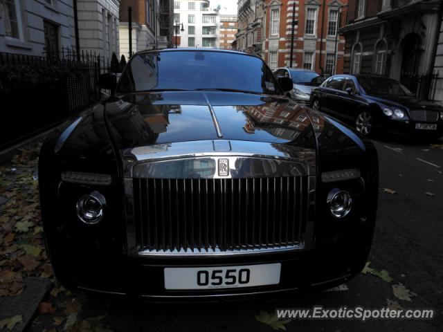 Rolls Royce Phantom spotted in London, United Kingdom