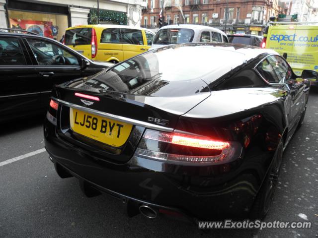 Aston Martin DBS spotted in London, United Kingdom