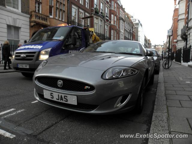 Jaguar XKR-S spotted in London, United Kingdom