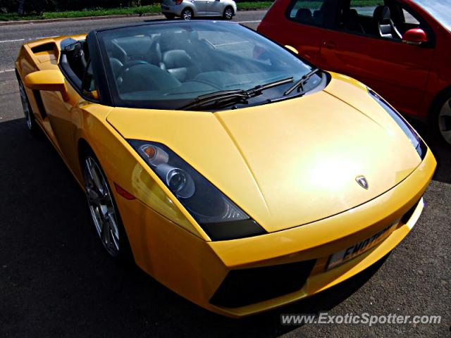 Lamborghini Gallardo spotted in Hertfordshire, United Kingdom