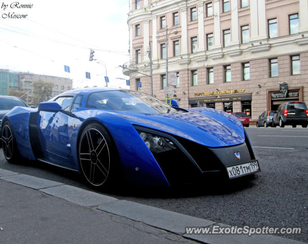 Marussia B1 spotted in Moscow, Russia