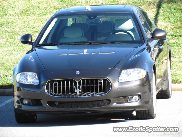 Maserati Quattroporte spotted in Winston-Salem, North Carolina