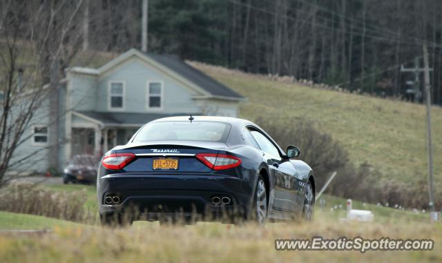 Maserati GranTurismo spotted in Oneonta, New York