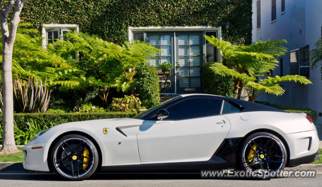 Ferrari 599GTB spotted in Beverly Hills, California