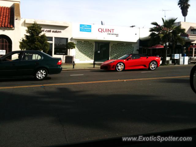 Ferrari F430 spotted in La Jolla, California