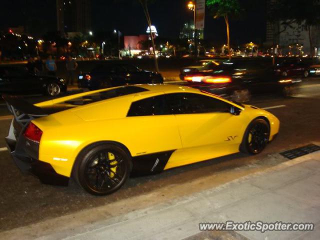 Lamborghini Murcielago spotted in Taguig City, Philippines