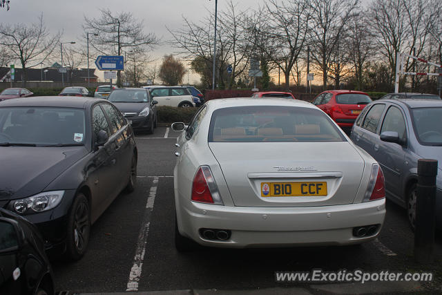 Maserati Quattroporte spotted in York, United Kingdom