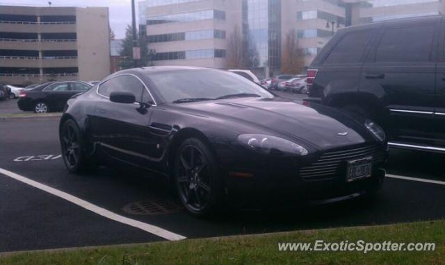 Aston Martin Vantage spotted in Garden City, New York