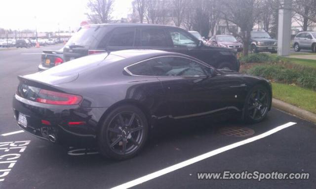 Aston Martin Vantage spotted in Garden City, New York
