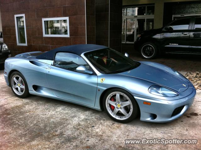 Ferrari 360 Modena spotted in Atlanta, Georgia