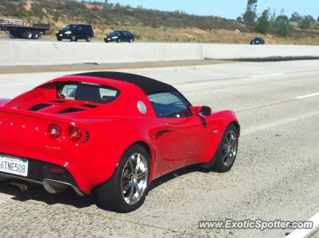 Lotus Elise spotted in San Diego, California