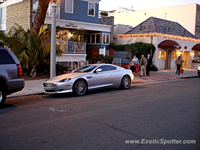 Aston Martin DB9 spotted in La Jolla, California