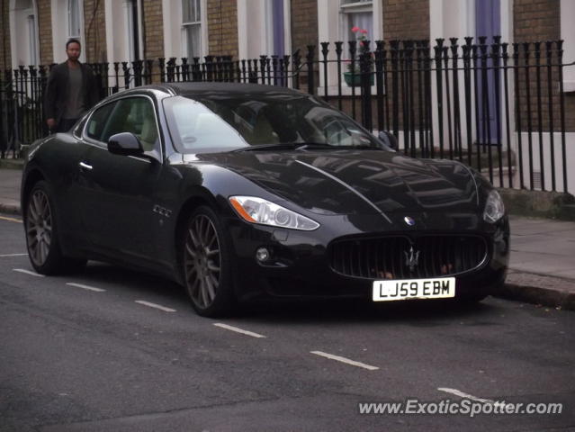 Maserati GranTurismo spotted in London, United Kingdom