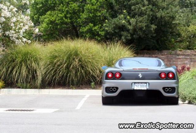 Ferrari 360 Modena spotted in New Orleans, Louisiana