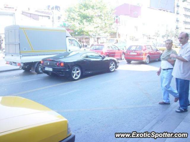 Ferrari 360 Modena spotted in Istanbul, Turkey