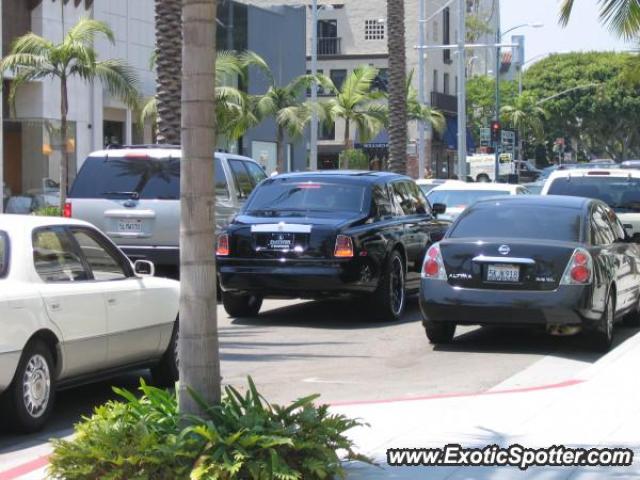 Rolls Royce Phantom spotted in Los Angeles, California