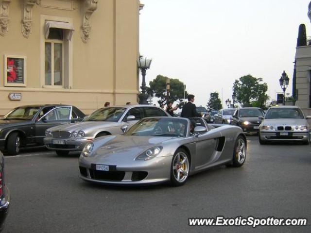 Porsche Carrera GT spotted in Monte Carlo, Monaco