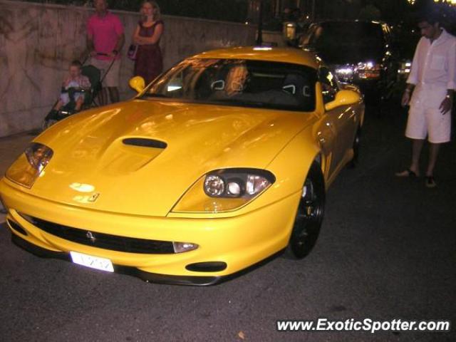 Ferrari 550 spotted in Monte-Carlo, Monaco