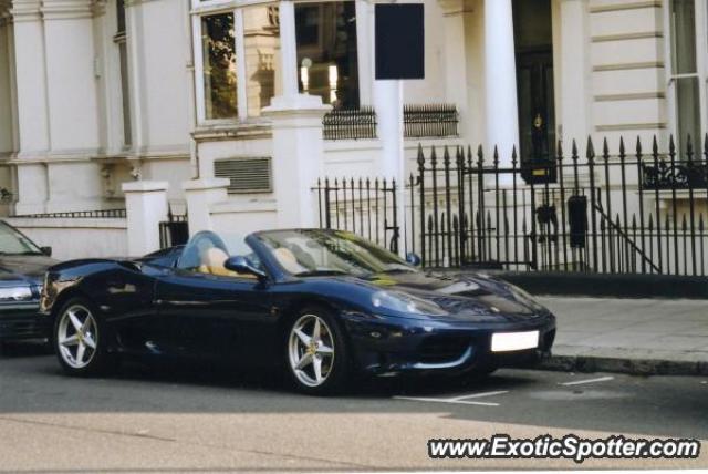 Ferrari 360 Modena spotted in Lisbon, Portugal