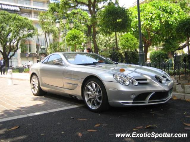 Mercedes SLR spotted in Monaco, Monaco