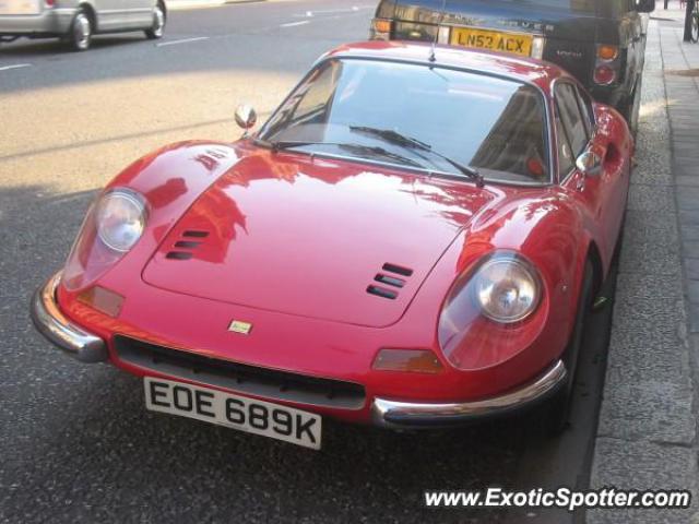 Ferrari 246 Dino spotted in London, United Kingdom