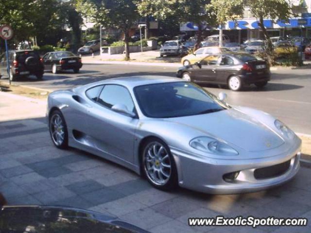 Ferrari 360 Modena spotted in Istanbul, Turkey