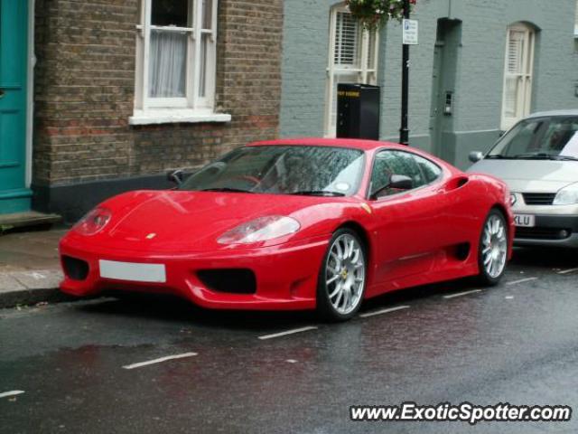 Ferrari 360 Modena spotted in London, United Kingdom