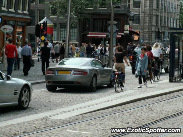 Aston Martin DB9 spotted in Amsterdam, Netherlands
