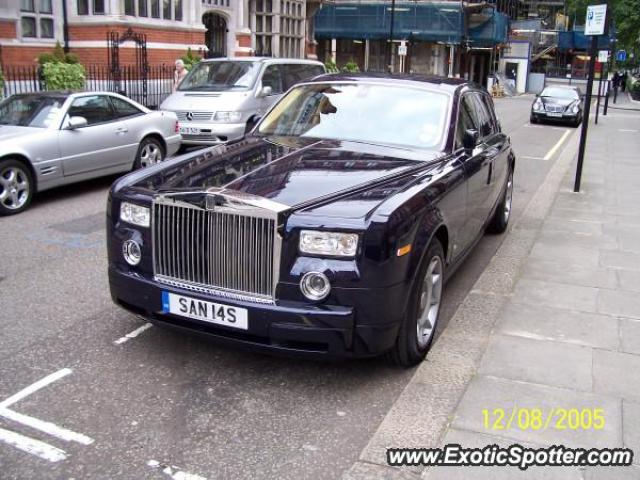 Rolls Royce Phantom spotted in London, United Kingdom