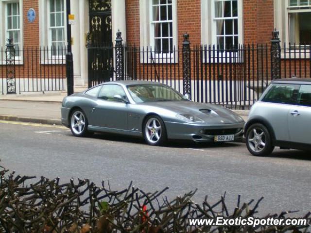 Ferrari 550 spotted in London, United Kingdom