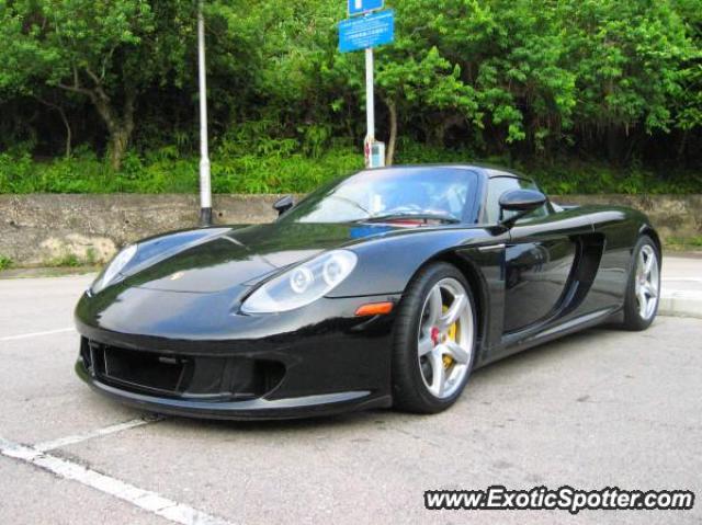 Porsche Carrera GT spotted in Hong Kong, China