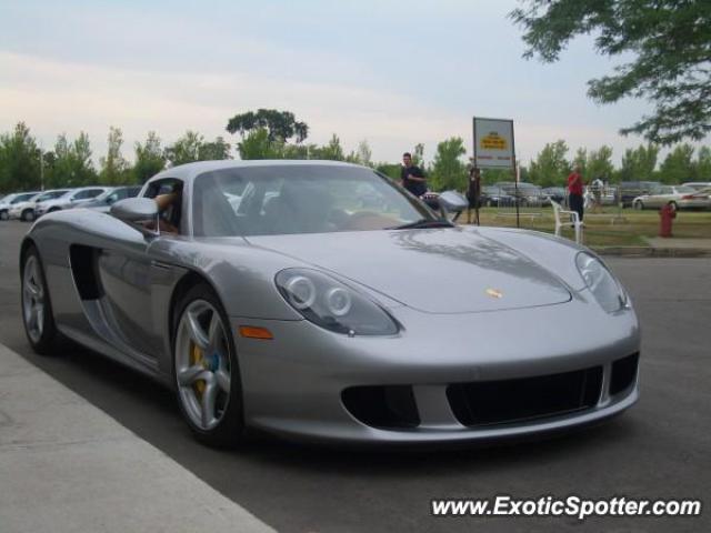 Porsche Carrera GT spotted in MONTREAL, Canada