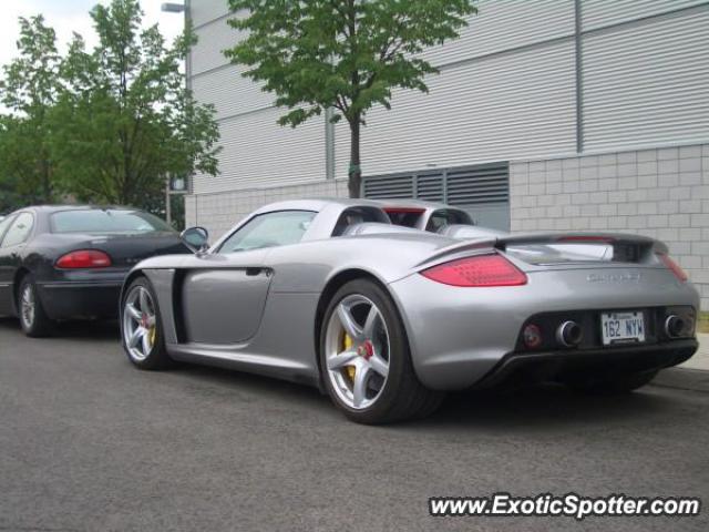 Porsche Carrera GT spotted in MONTREAL, Canada