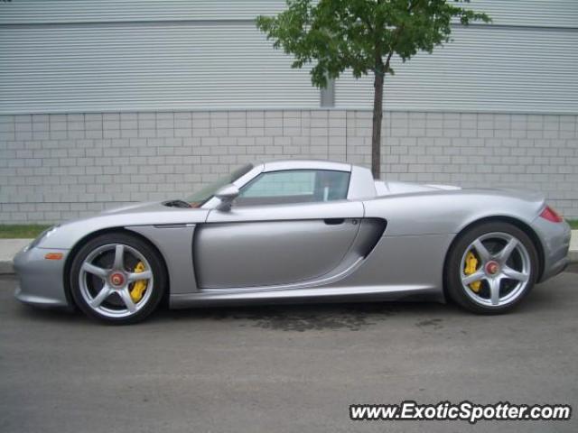 Porsche Carrera GT spotted in MONTREAL, Canada