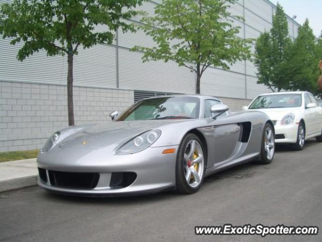 Porsche Carrera GT spotted in MONTREAL, Canada