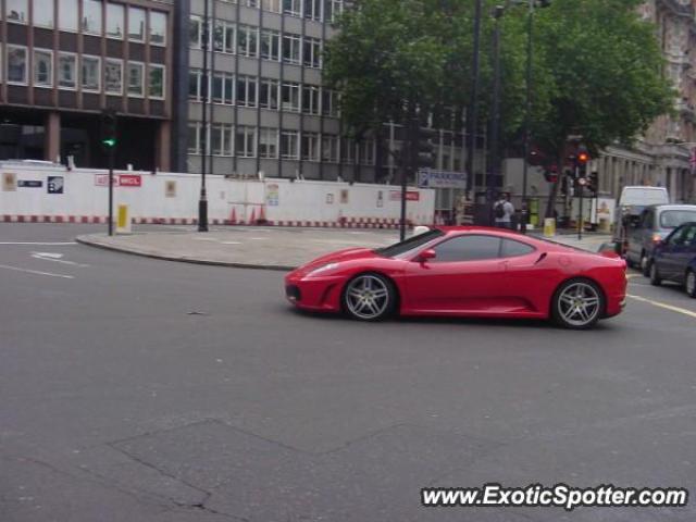 Ferrari F430 spotted in London, United Kingdom