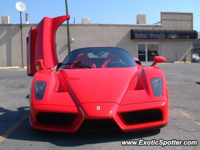 Ferrari Enzo spotted in Salt Lake, Utah