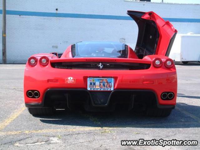 Ferrari Enzo spotted in Salt Lake, Utah