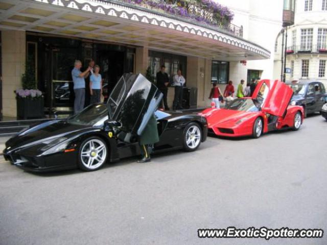 Ferrari Enzo spotted in London, United Kingdom