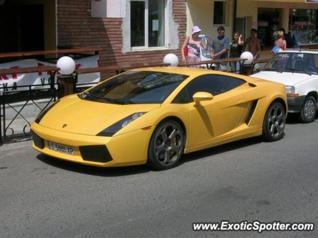 Lamborghini Gallardo spotted in Nesebar, Bulgaria