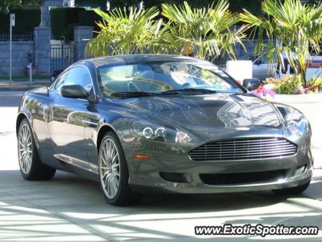 Aston Martin DB9 spotted in Vancouver, Canada