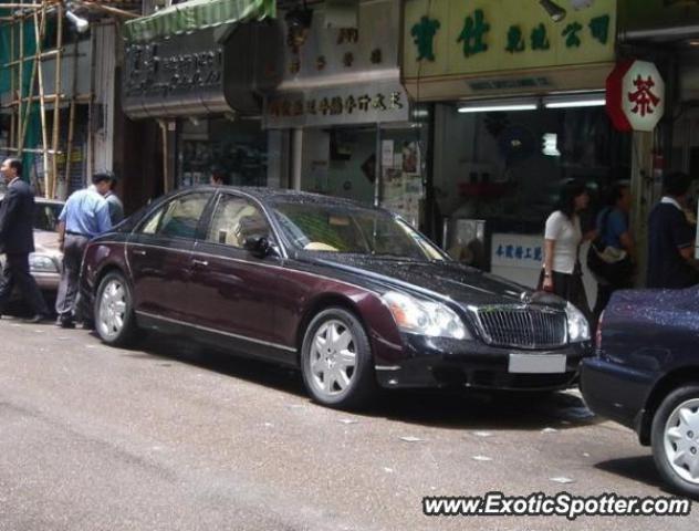 Mercedes Maybach spotted in Hong Kong, China