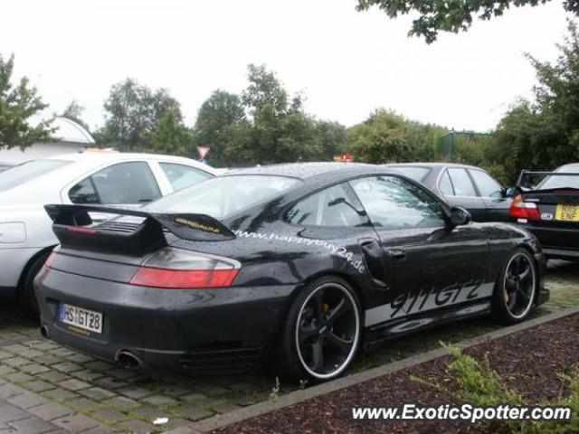 Porsche 911 GT2 spotted in Nurburg, Germany