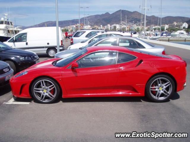 Ferrari F430 spotted in Roses, Spain