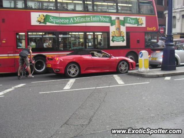 Ferrari F430 spotted in London, United Kingdom