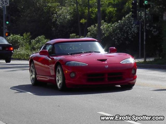 Dodge Viper spotted in Los Angeles, California