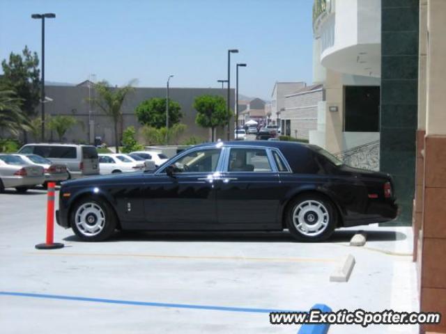 Rolls Royce Phantom spotted in Walnut, California