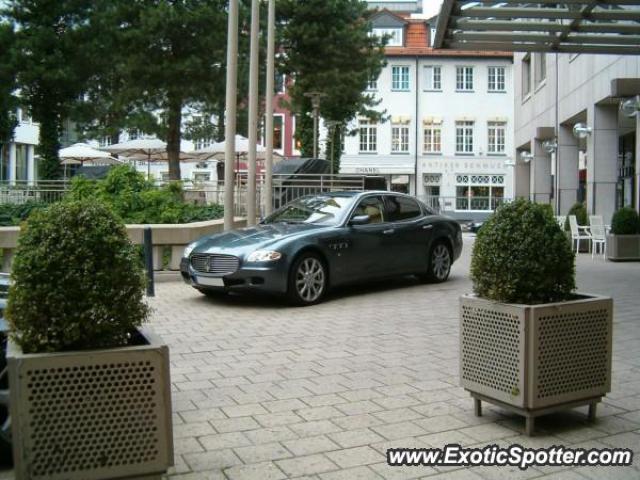 Maserati Quattroporte spotted in Hamburg, Germany